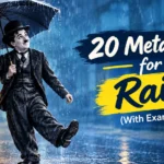 Metaphors for Rain (With Examples)