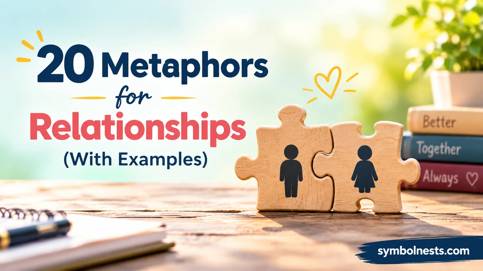 20 Metaphors for Relationships (With Examples) - symbolnests.com