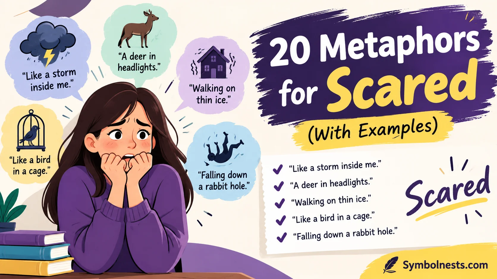 Metaphors for Scared (With Examples)