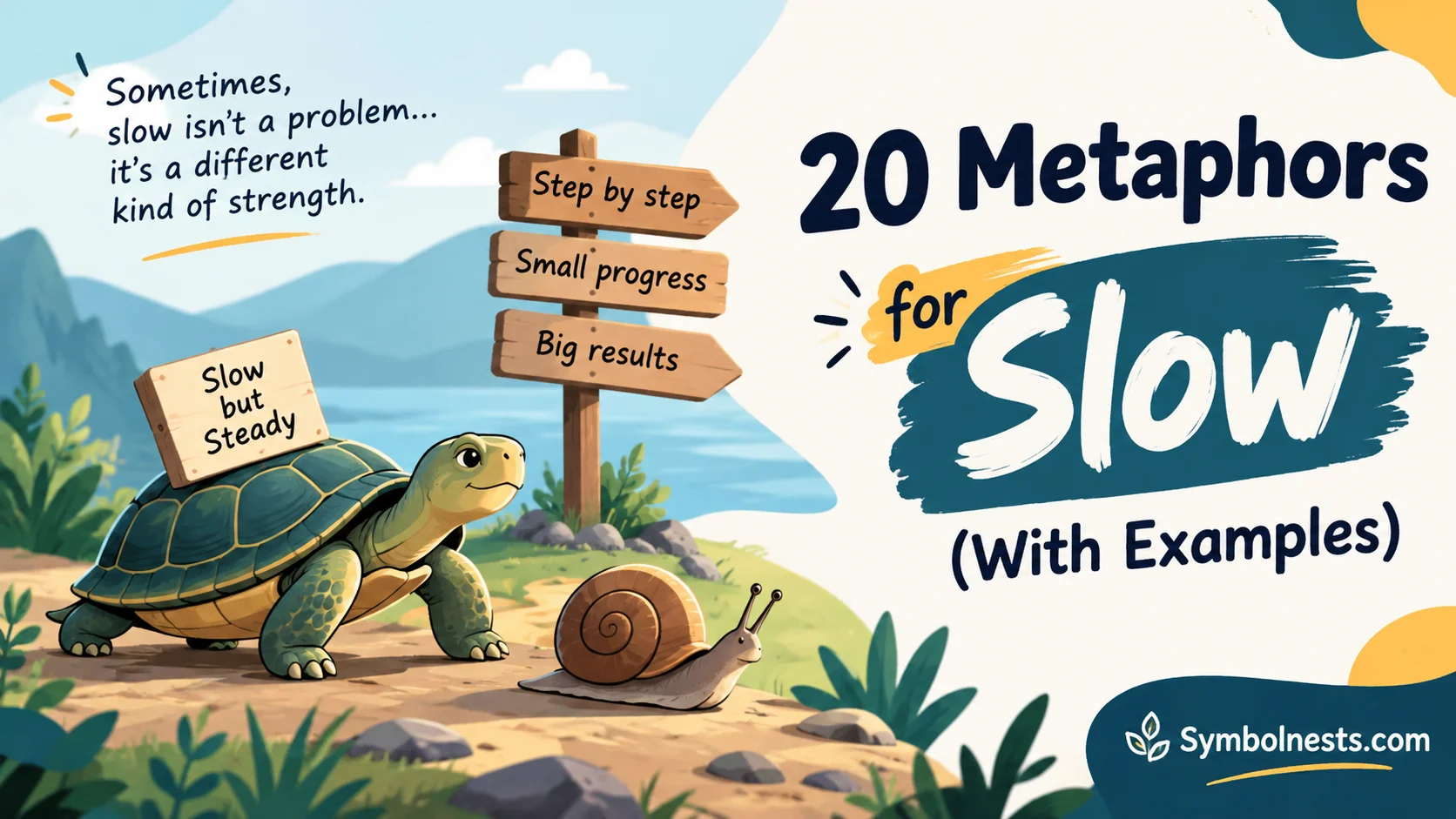 Metaphors for Slow (With Examples)