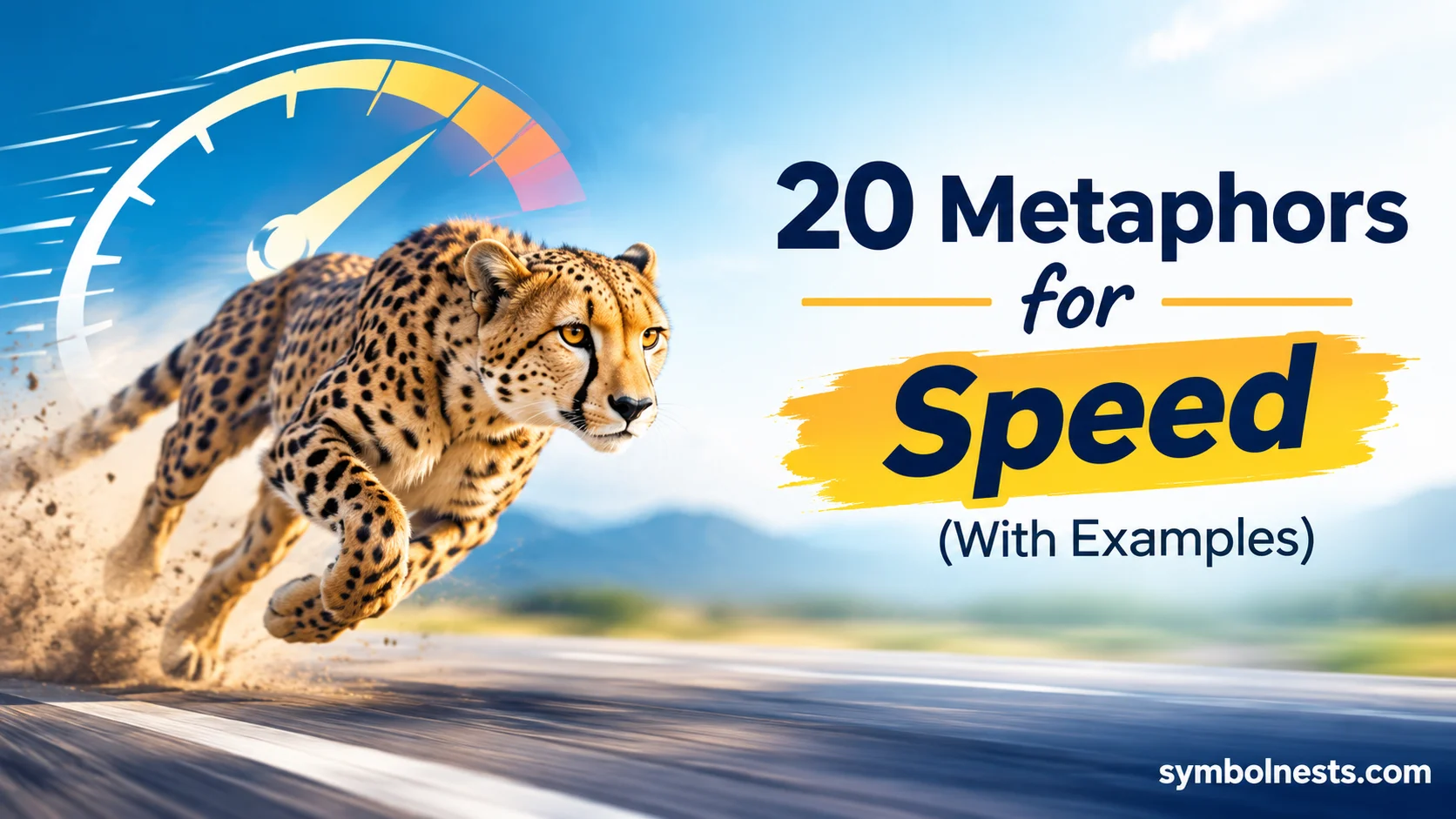 Metaphors for Speed (With Examples)
